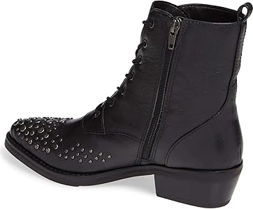 lace up studded boots
