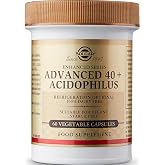 Solgar Advanced 40+ Acidophilus, 60 Vegetable Capsules