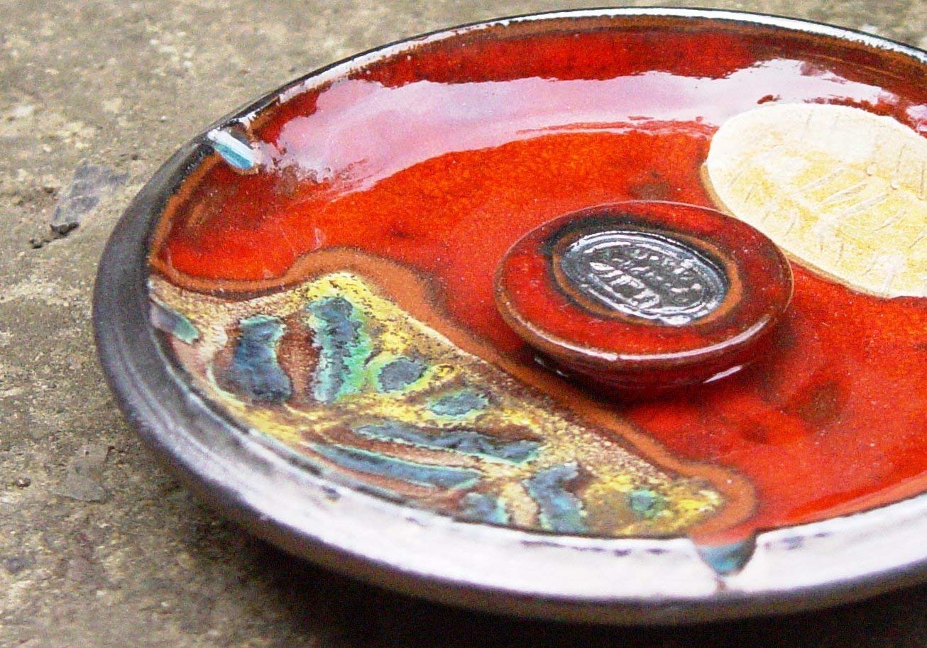 Ceramic Ash Tray. Pottery Ash Tray. Handmade Pottery Handmade