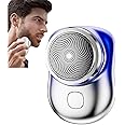 Zao Mini Shaver Men 2023,Zao Shaver,Mini-Shave,Zao Electric Razor for Men, One-Button Use Suitable for Home,Car Travel,Christmas,Father's Day,Mother's Day Gift (Blue)