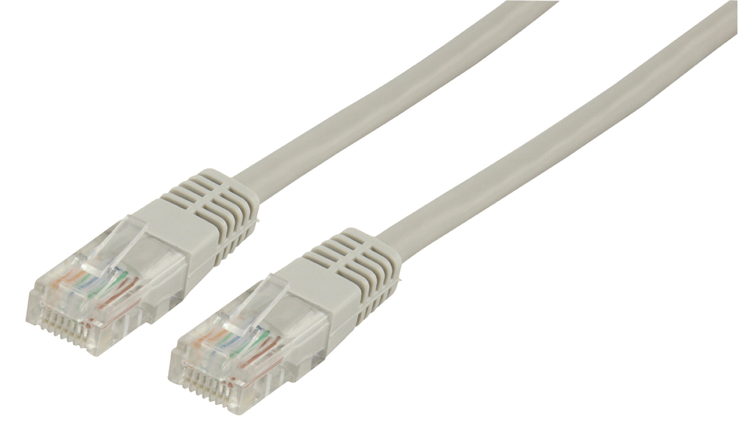 World of Data 20m White Network Cable - CAT5e (enhanced) / RJ45 / Ethernet/Patch/LAN/Router/Modem / 10/100