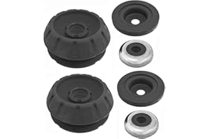 NEWPARTS Pair Set Of 2 Front Suspension Strut Mounts Kit For Nissan Versa 2012-2017 Versa Note 2014-2017 NEW