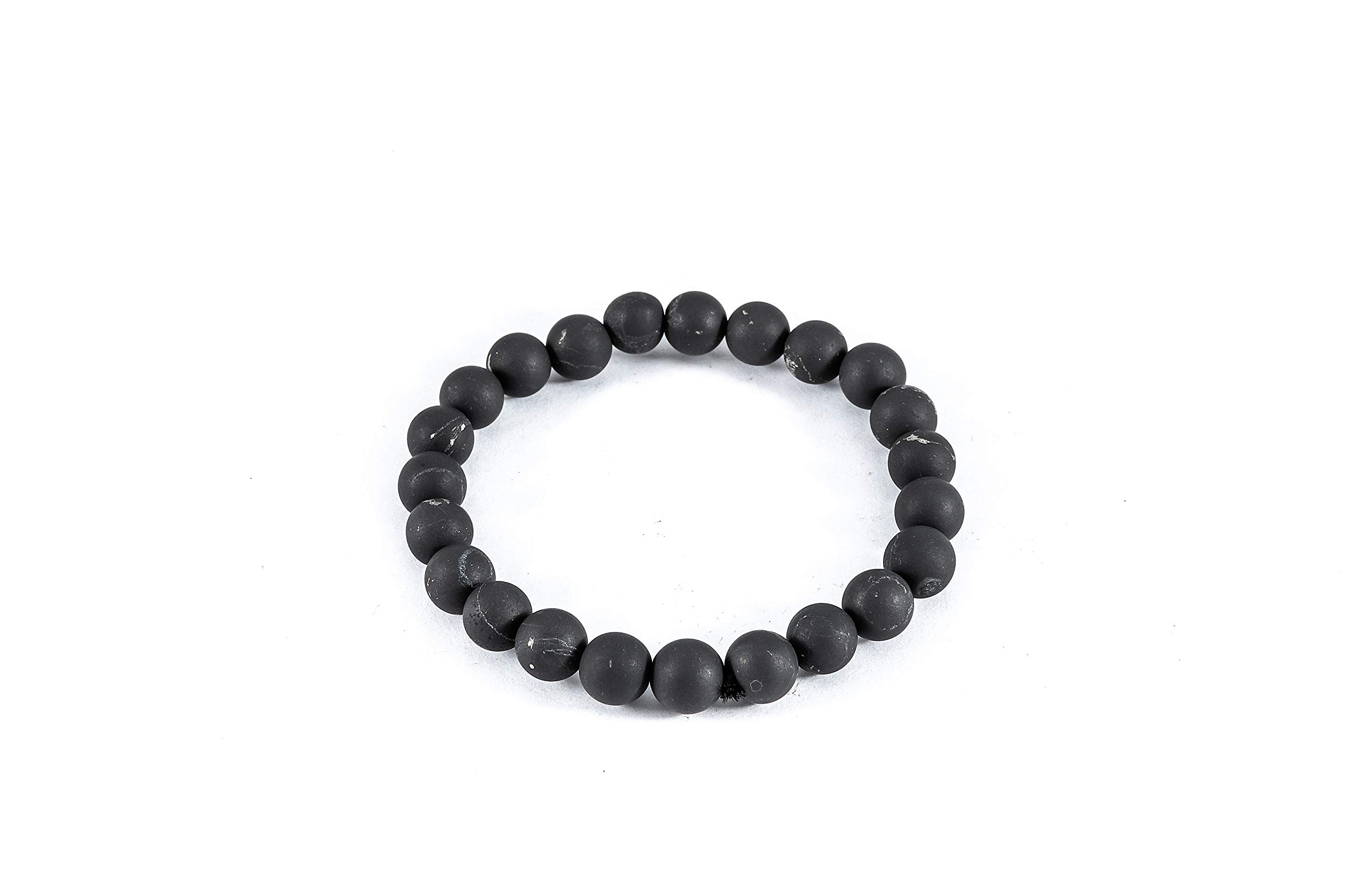 SN NATURSTEIN UG - Shungite Galaxie Bracelet Unpolished | Gem Stone from Karelia