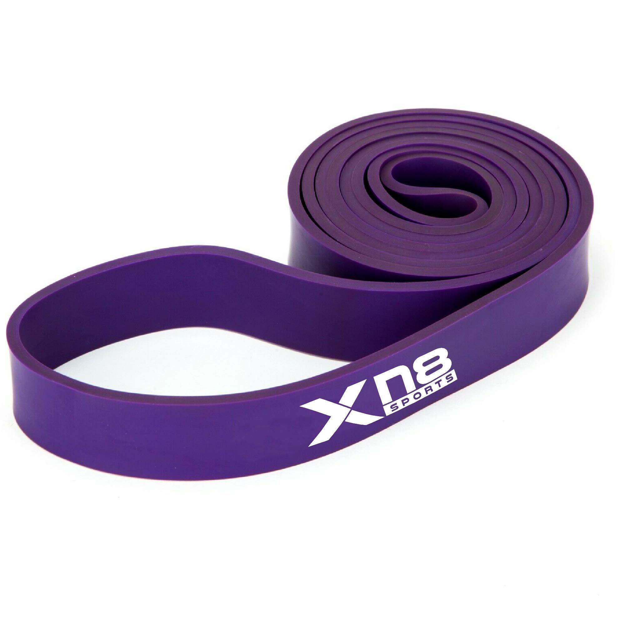 XN8 Resistance Bands Pull Up Assist Loop Bands for Powerlifting and Yoga Exercise, Fitness, Training Stretching for Men and Women (Purple) โ image 1