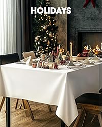 Pureegg Durable Table Cloth 60" x 102" - Reusable