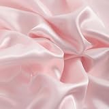 NTBAY Silk Satin Pillowcases 2 Pack 50x90 cm Light Pink Envelope Closure view 4