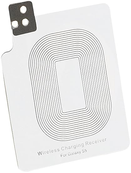 Callstel Induktiv Laden: Qi-kompatibles Receiver-Pad für Samsung Galaxy S5 (Receiver-Pad für Qi-Ladegerät)