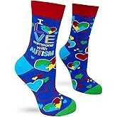 Fabdaz I Love Someone With Autism Women's Crew Socks