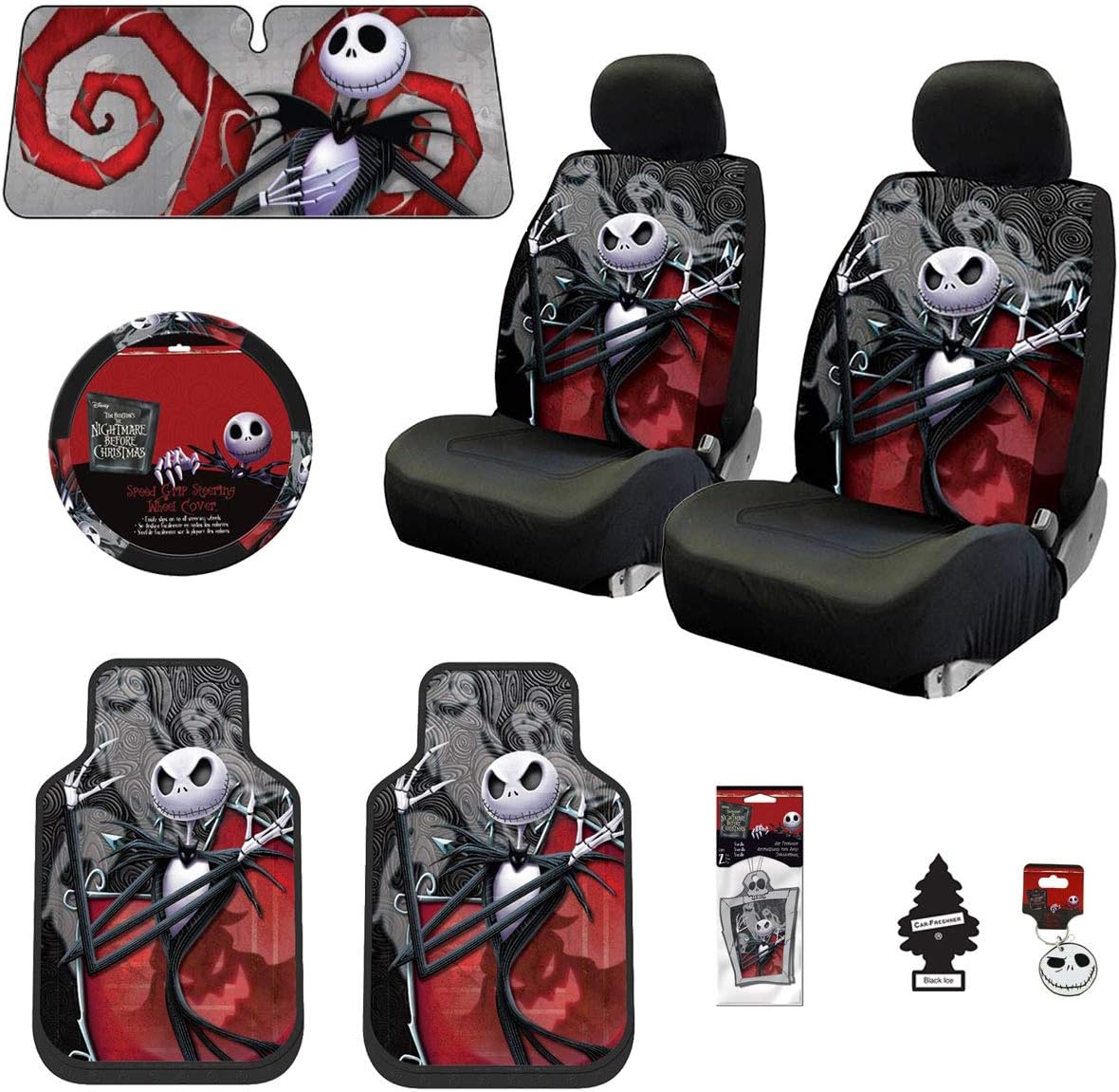 Best nightmare before christmas car seat covers