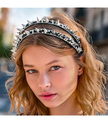 Amazon.com : ATekatac Women Leather Headband Steampunk  display picture 1