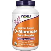 Now Supplements, Organic D-Mannose Powder, Healthy Urinary Tract*, 6 oz