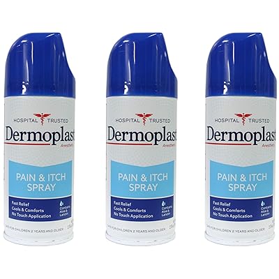 Dermoplast Pain Relieving Spray 2.75 oz (Pack of 3)
