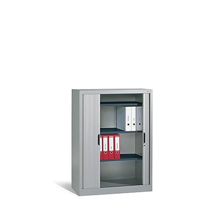 Stahl-Rollladenschrank Omnispace als Sideboard