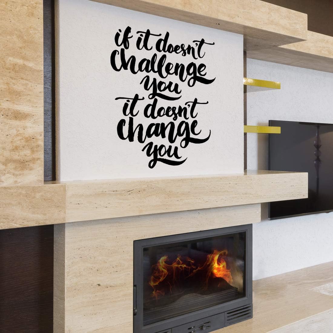 Wall Art Stickers Quotes Decal Sticker Motivational Inspirational Quote Vinyl Room Kitchen Office Canvas Family Word Walls Kids Boys Decals Work Letter Pictures Home Motivation - Image 5