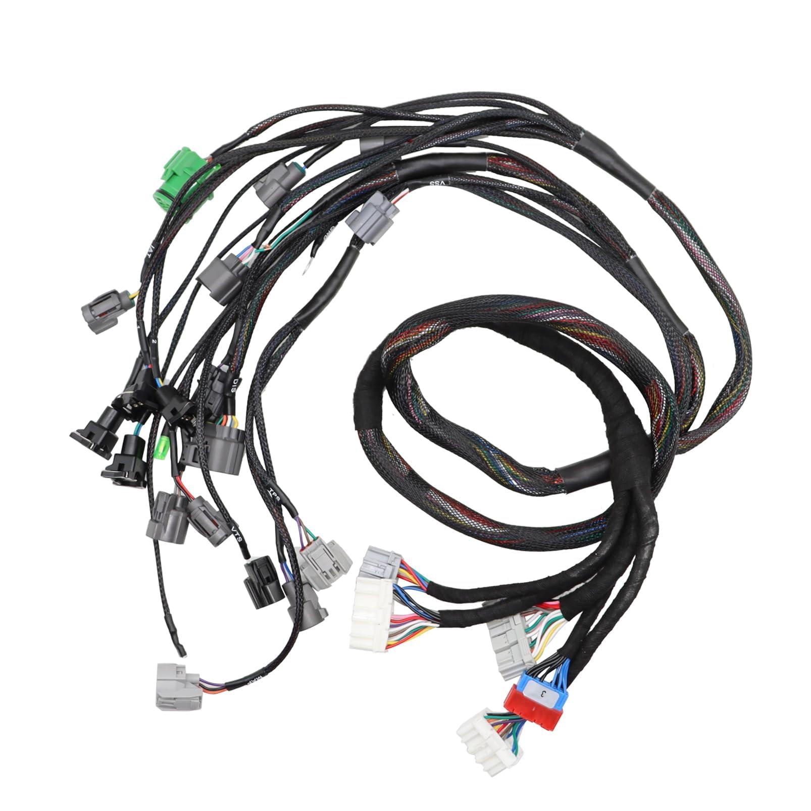 Photo 1 of Yunnergo Engine Wiring Harness Compatible with Integra Civic B16 B18 D16 OBD1 1992-1995 B/D Series Budget Tucked CNCH-0BD1-1
