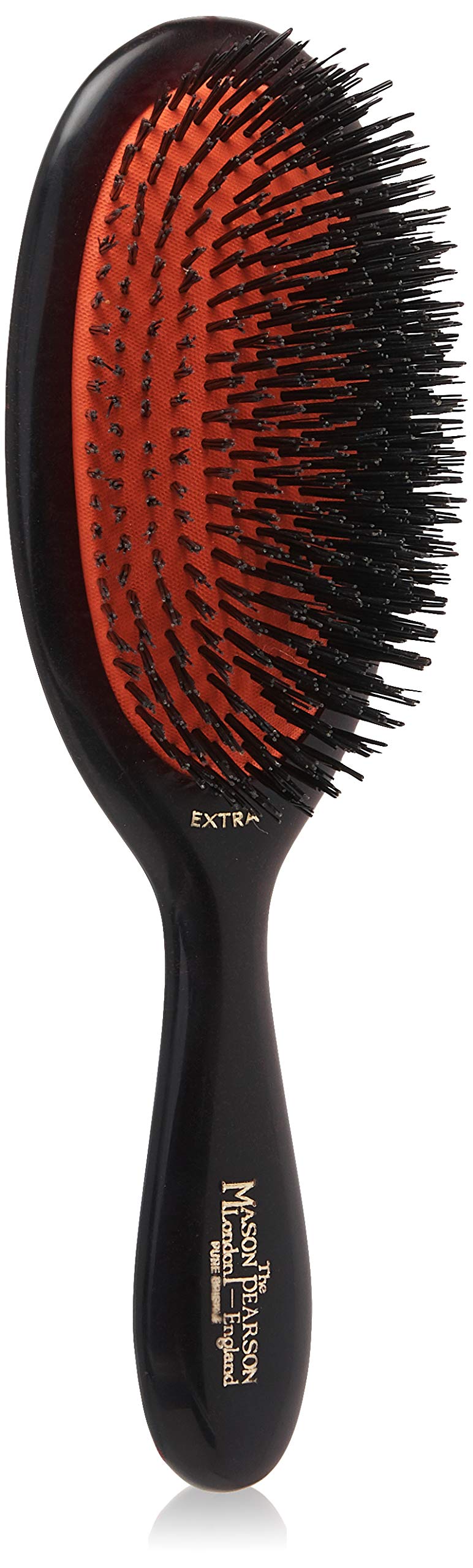 Mason Pearson B2 Extra Small Pure Bristle Hair Brush - Dark Ruby