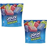 Jolly Rancher Fruit Chews Original Flavors, Pack of 2, 13 oz Bags