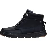 HEYDUDE Men's Bradley II Classic Pull On Boot | Water Repellent Shoe | Elastic Laces With Lace Keeper, Removable Foam Insole, Plaid Inner Lining, Durable Rubber Traction Outsole, Easy On System