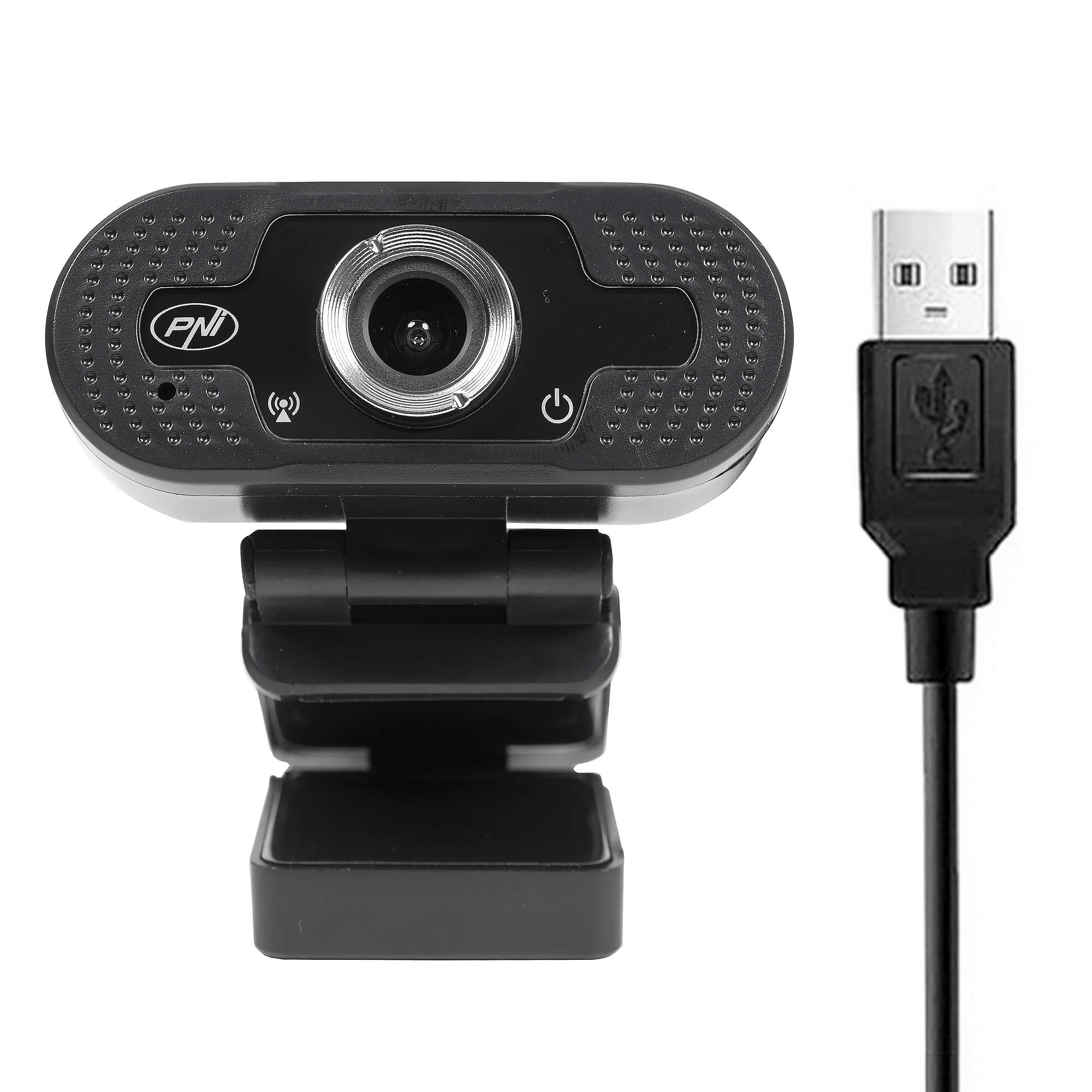 PNI Webcam CW2860 Full HD 4MP, USB, clip-on, built-in microphone
