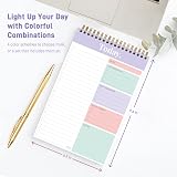 Sweetzer & Orange S&O Daily Planner Notepad Mauve 52 Page Undated Organizer view 5