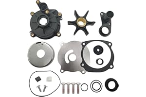 GHmarine 5001594 Water Pump Repair Kit with Housing for Johnson Evinrude 85-300HP Engines 395060 390768