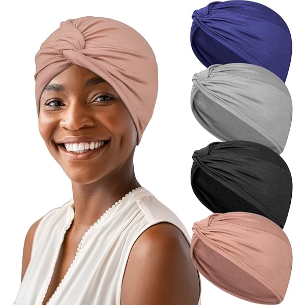 1 Paquete / 2 Paquetes / 4 Paquetes De Turbante Trenzado