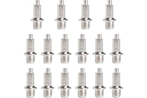 Zxpjkyu 16x Replacement Spikes for Track Shoes Track Spikes 9 mm Lightweight Steel Sturdy Track and Field Running Spikes for 