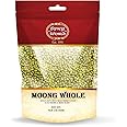 Spicy World Mung Beans (Moong Whole) 4 LBS - Ideal for Cooking & Sprouting - All Natural | Gluten Friendly | Vegan | Indian Origin