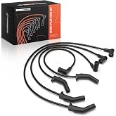 A-Premium 8MM Spark Plug Wires Set of 4 Compatible with Ford | Fit for Focus 2000 2001 2002 2003 2004, SOHC, 2.0L L4 Engine