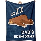 Christmas Birthday Gifts for Dad, Funny Dad Gifts from Daughter Son, Gift for Dads Birthday, Dads Gift for Birthdays Christmas Xmas Fathers Day Ideas, Father Birthdays Present Fleece Blanket 60"×50"