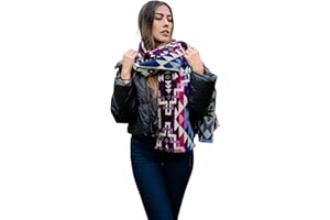 ALPACA WORLD Alpaca wool scarf for Men and Women, Made from the best alpaca wool - Warm and Comfortable with Unique Colors.