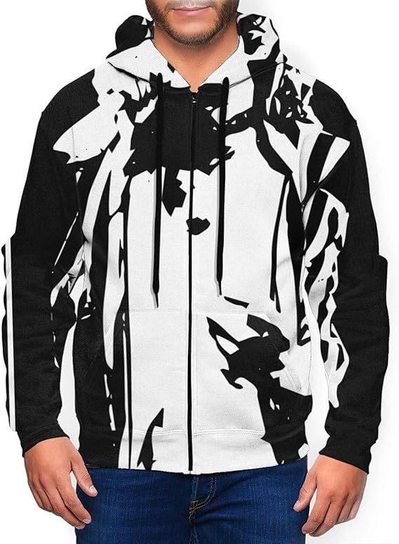 Amazon Co Jp Rod Stewart パーカー スウェット メンズ コスチューム ロングスリーブ アメカジ 個性 おしゃれ 暖かい 春秋冬 上着 サイズ有り プリント ジップ 開襟 フード付き アウトドア 服 ファッション小物