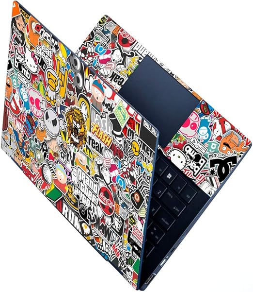FineArts Full Panel Laptop Skins Upto 15.6 inch No Residue, Bubble