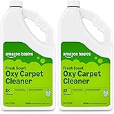 Amazon Basics Carpet Cleaner, Carpet Stain Remover, Fresh Scent, 64 fl oz, Packaging May Vary (Pack of 2)