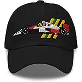 CO2 Tees Ayrton Senna MP4 Embroidered Racing Baseball Cap