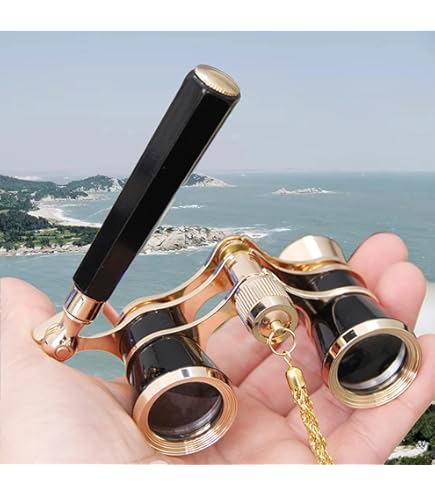 theater goggles HQRP Theatre Kit: 3 x 25 Golden Opera Glasses w/Crystal Clear Optic (CCO), Silver Trim & Necklace Chain + Professional Compact Ultra Bright Flashlight : Electronics Style:Right Hand Folding Bike Frame GV-10G YMM_2017_Crosstrek Simply wear the KabukiGlasses