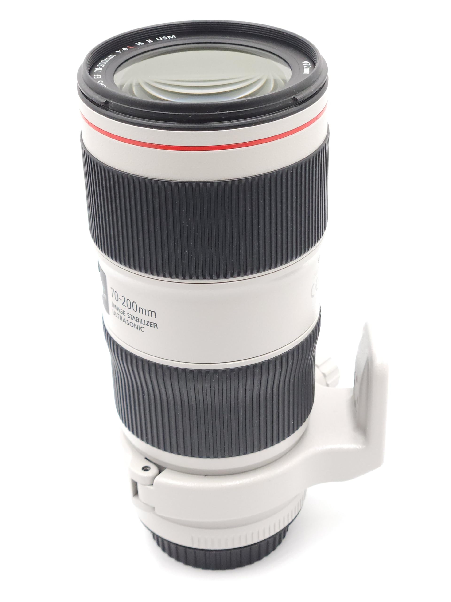 Lente Canon EF 70-200 mm f/4L IS II USM para cámaras SLR digitales Canon, blanco - 2309C002