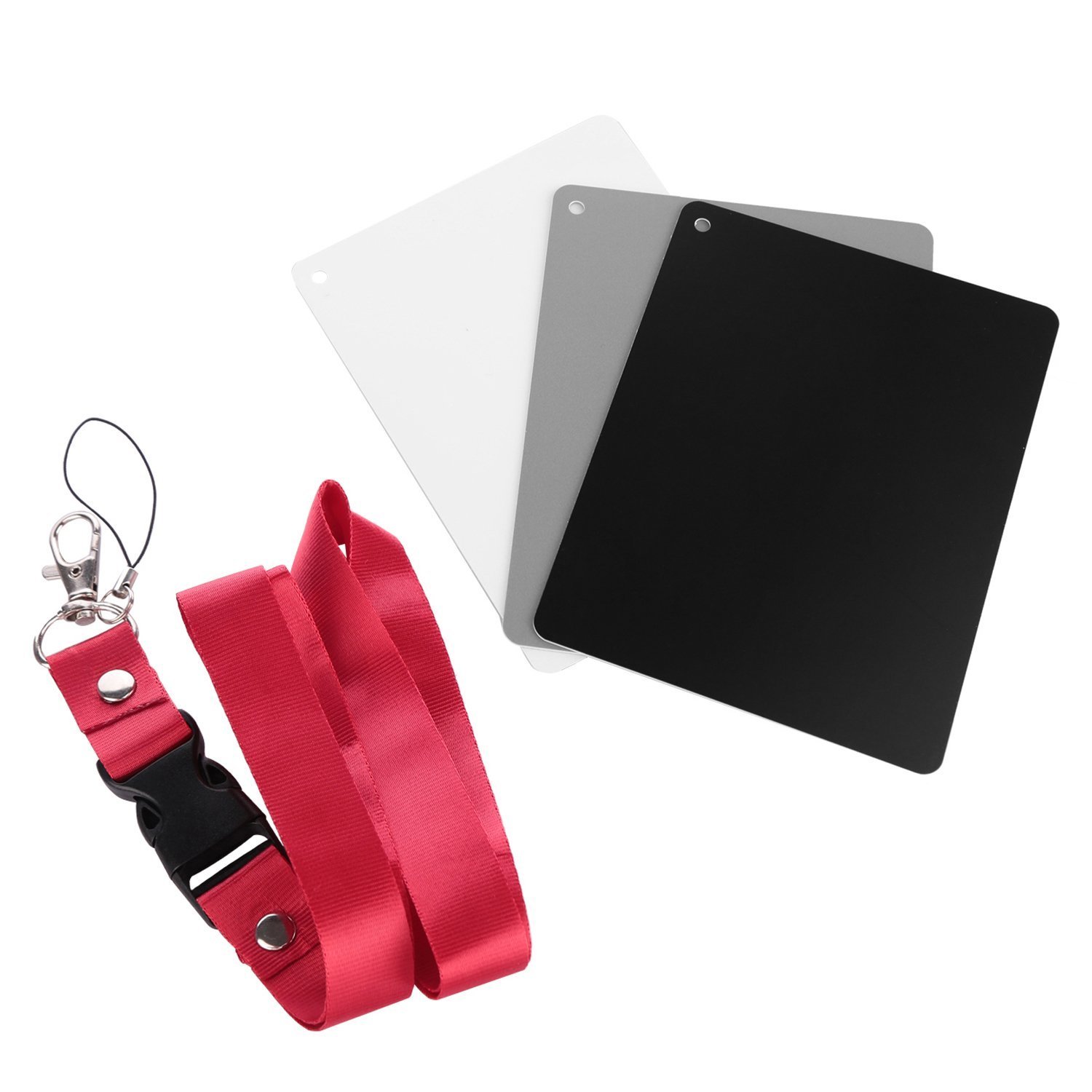 Gray Grey Premium Exposure Photography White Balance Card 18% Card Custom Calibration Camera Checker Cards for Video DSLR and Film.