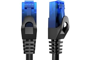 KabelDirekt – Network Cable – 10Gbps, for Maximum Fiber-Optic Internet Speed – 25ft/7.6m, Available in 1-100ft – Ethernet & L