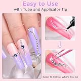 Makartt No Wipe Rhinestone Glue 30g Nail Gems 3D Nail Gel Adhesive view 5