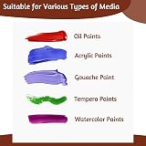 Koncci 9 Pack Cotton Canvas Panels for Acrylic Oil Paint 20x20 20x30 30x40cm view 6
