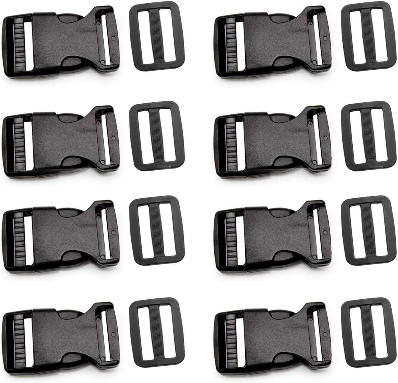 Boucle De Sangle En Plastique Haute Résistance – Pour Sac à Dos, Ceinture 25 Mm / 20 Mm