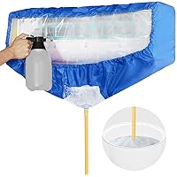 Split Air Conditioning Service Bag with Water Pipe, Wall Mounted Air Conditioning Cleaning Kit (Small)