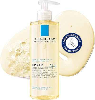 La Roche-Posay Lipikar Cleansing Oil AP+ 400ml for Dry, Itchy Skin