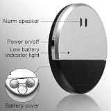 GBULTR 2pcs 130dB Window Vibration Alarm Sensor Ultra Slim Stick-on Security view 5