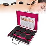 Dsmsseym 16 Pcs Hot Stones Massage Warmer