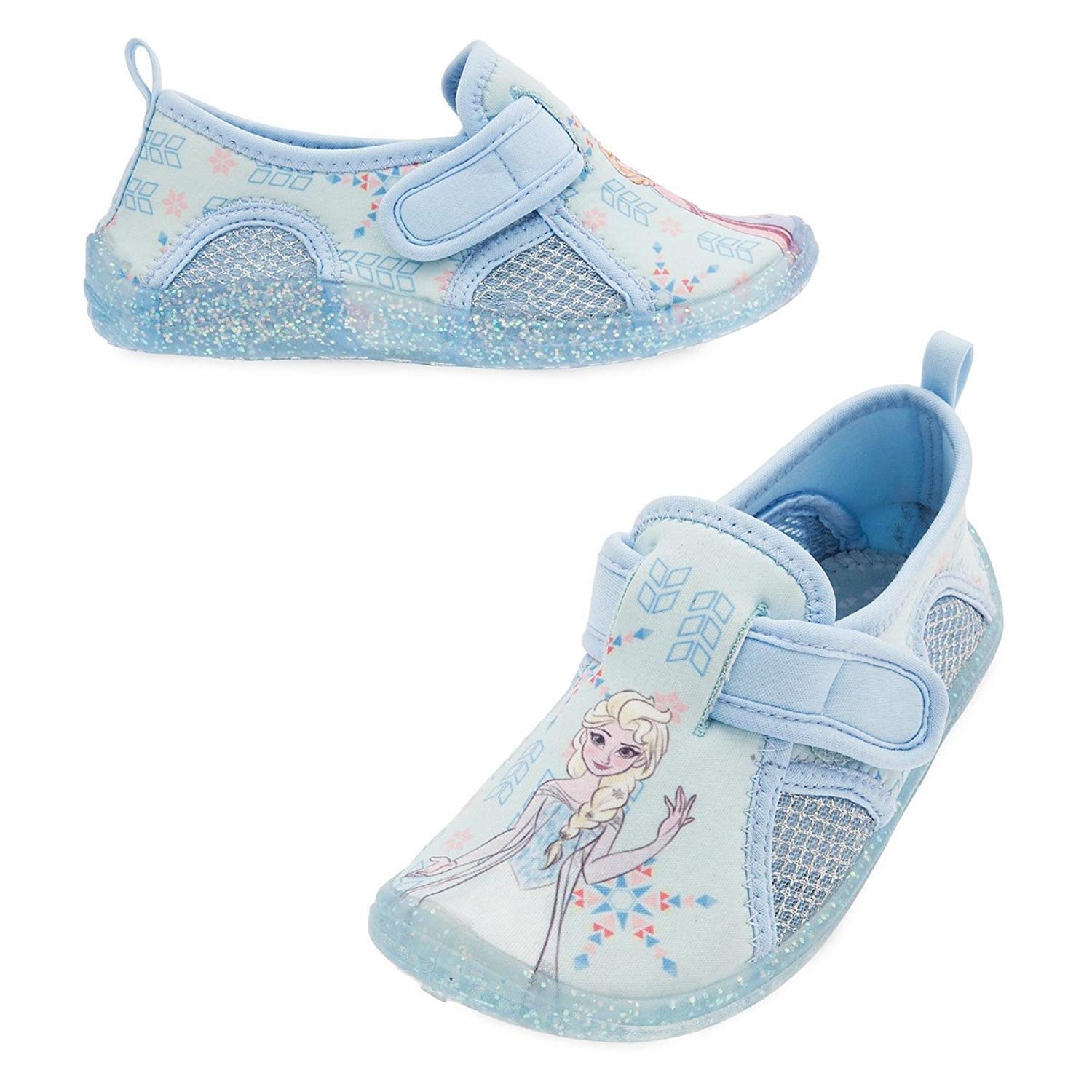 Disney Frozen Anna Elsa Swim Shoes For Kids 11 Beach Pool Girls