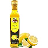 BASSO 1904 - Lemon Oil, Infused Premium Extra Virgin Olive Oil, 8.5 Fl Oz (250 ml), Finishing, Cooking, Dipping, Dressing, and Tasting