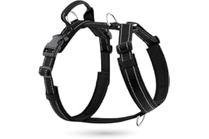 APakBak No Pull Dog Harness with Handle, Soft Mesh Padded Adjustable for Small Medium Large Dogs | Reflective Easy Walk Harne