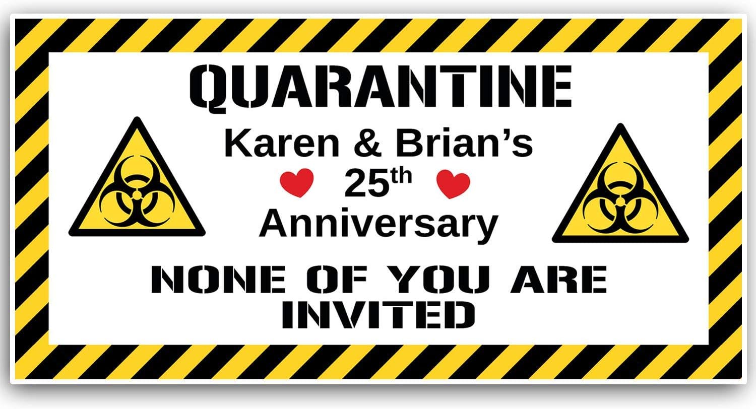 Quarantine Anniversary Banner